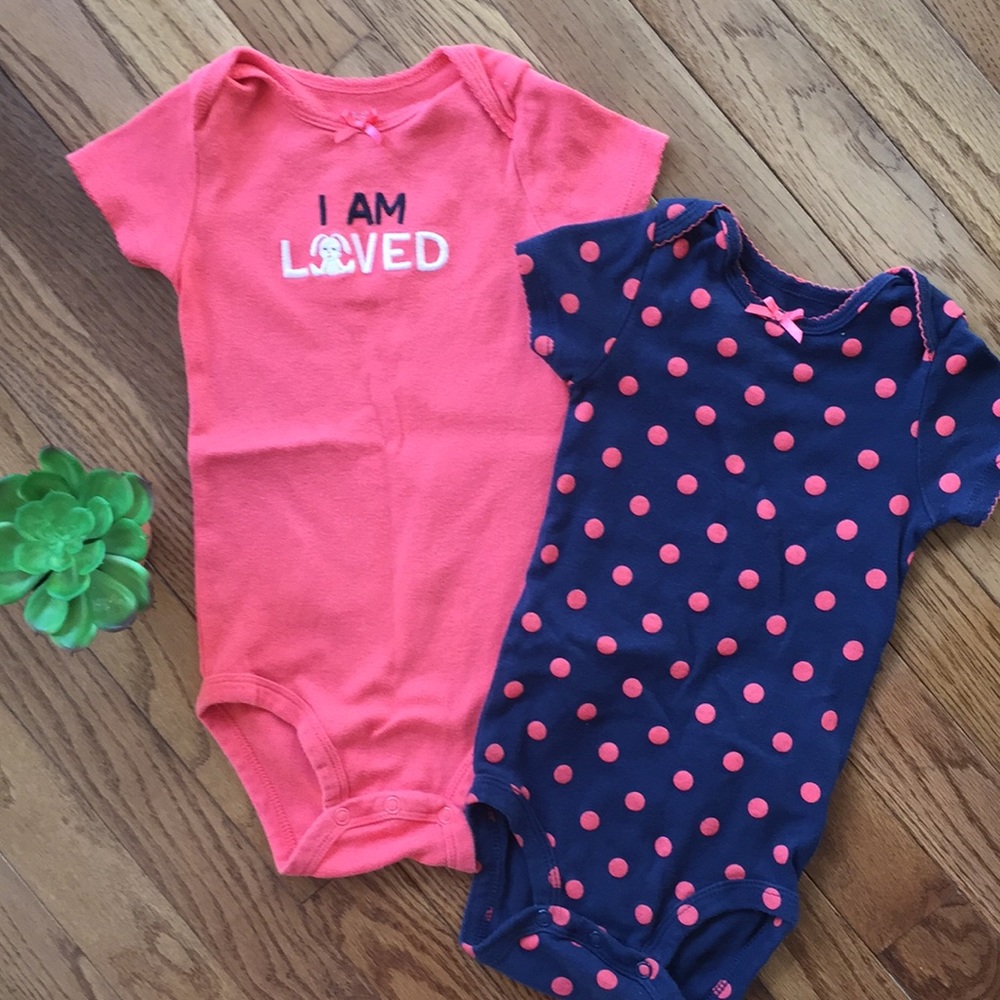 🌟Carter's 18 mo Girls Onesies Bundle